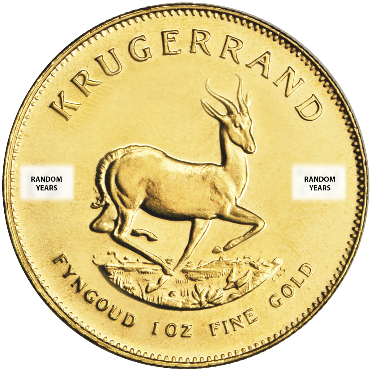 1 Ounce South African Gold Krugerrand | Battalion Metals