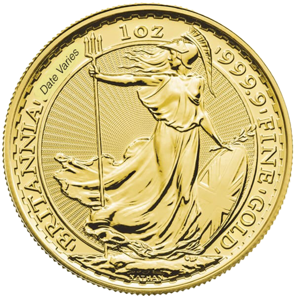 Product image 1 of 1 Ounce Gold Britannia
