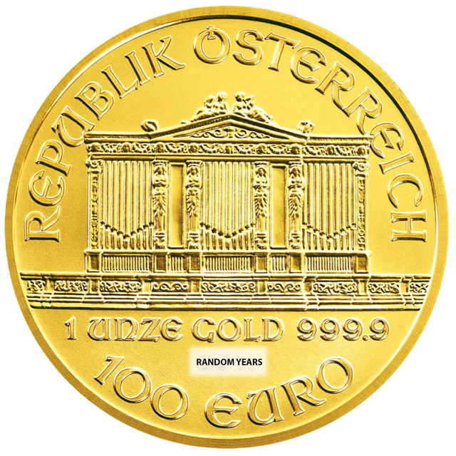 Product image 1 of 1 Ounce Austrian Gold Philharmonic