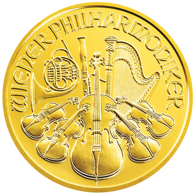 Product image 2 of 1 Ounce Austrian Gold Philharmonic