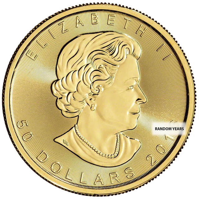 Product image 2 of 1 Ounce Canadian Gold Maple Leaf