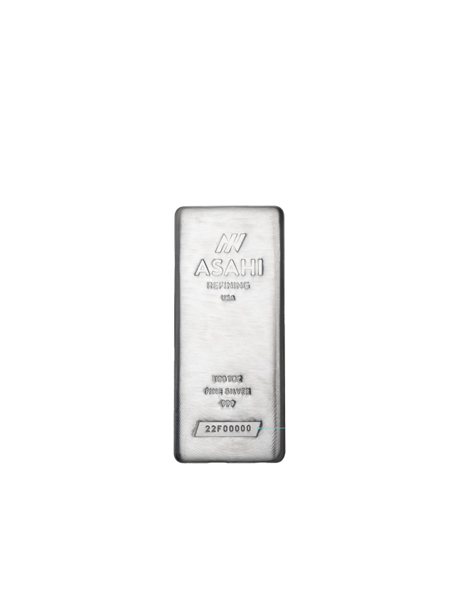 Product image 2 of 100 Ounce Asahi Refining Silver Bar