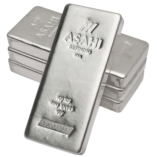 Product image 3 of 100 Ounce Asahi Refining Silver Bar