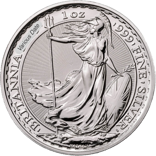 Product image 1 of 1 Ounce Great Britain Silver Britannia