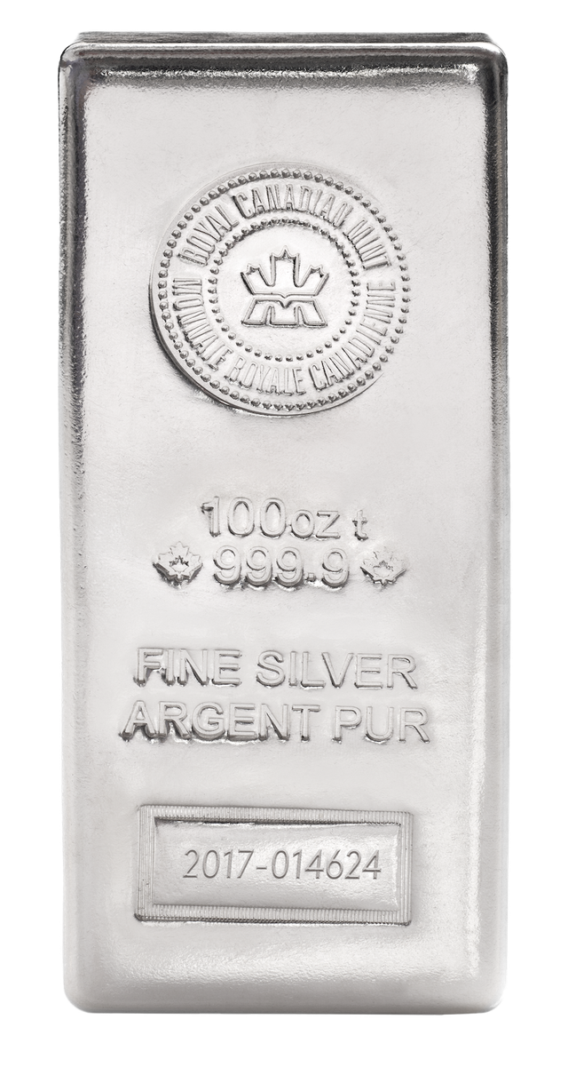 Product image 1 of 100 Ounce Royal Canadian Mint