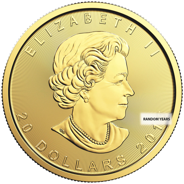 Product image 2 of 1/2 Oz Canadian Gold Maple Leaf
