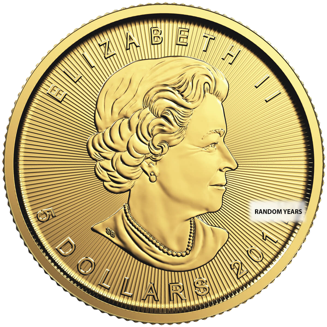 Product image 1 of 1/10 Oz Canadian Gold Maple Leaf