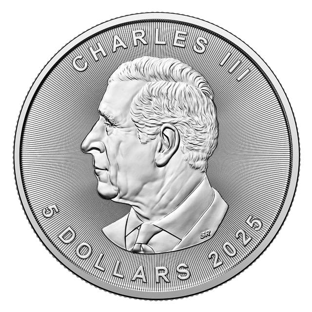 Product image 2 of 1 Ounce Canadian Silver Maple Leaf 2025