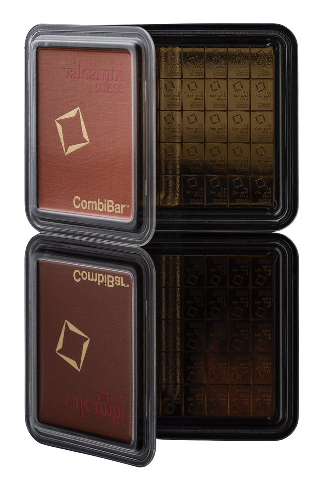 Product image 3 of 50 Gram Valcambi Gold CombiBar