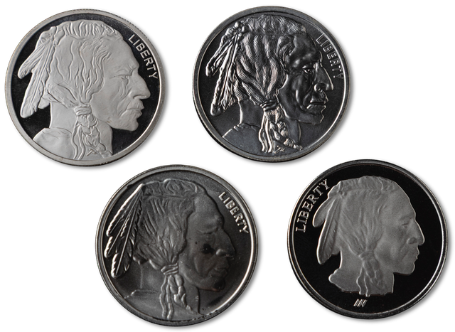 Product image 1 of 1 Ounce Buffalo Silver Rounds (Various Mints)