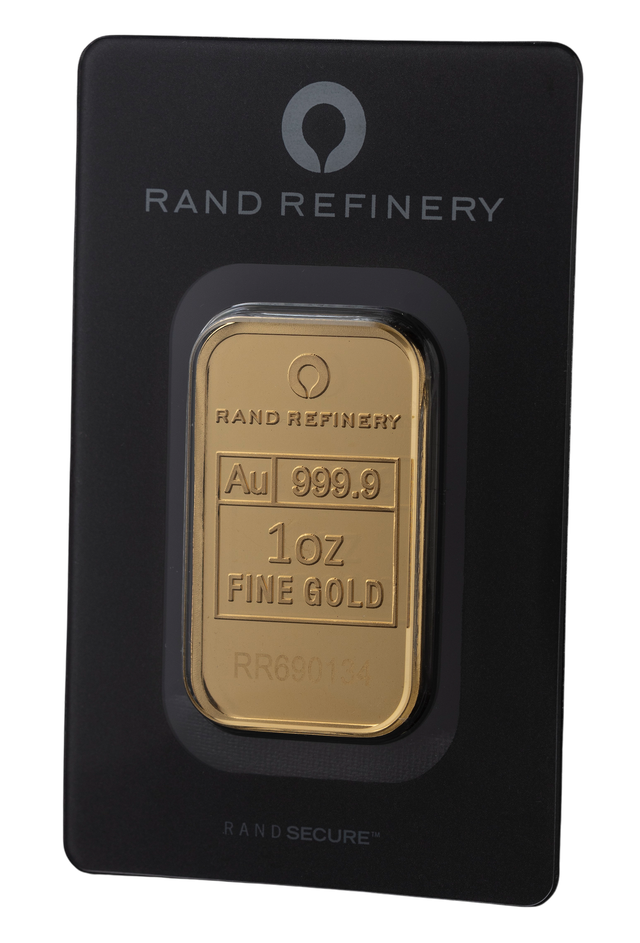 Product image 1 of 1 Ounce Rand Refinery Gold Bar