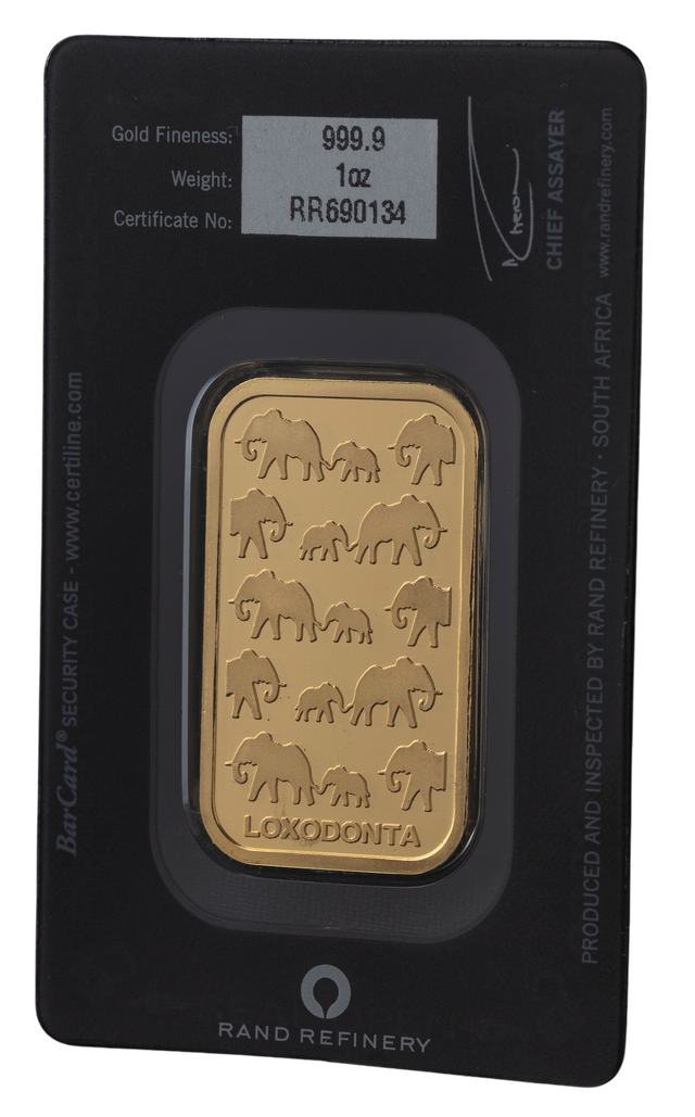 Product image 2 of 1 Ounce Rand Refinery Gold Bar
