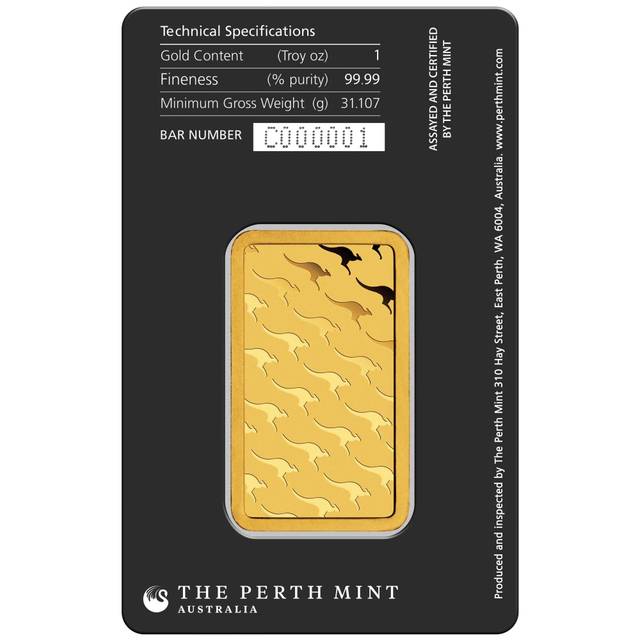 Product image 3 of 1 Ounce Australia Gold Bar