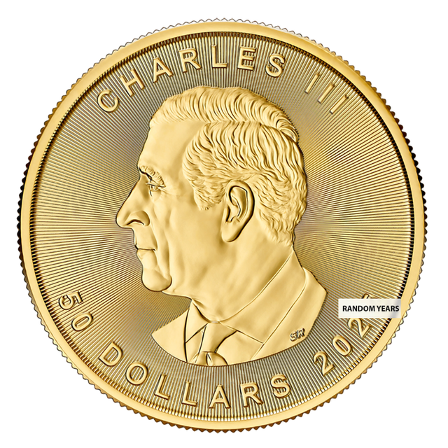 Product image 3 of 1 Ounce Canadian Gold Maple Leaf
